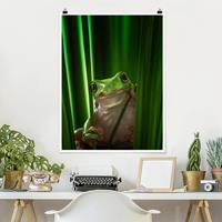 Klebefieber Poster Tiere Fröhlicher Frosch