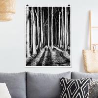 Klebefieber Poster Wald Geisterwald