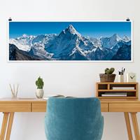 Klebefieber Panorama Poster Natur & Landschaft Der Himalaya