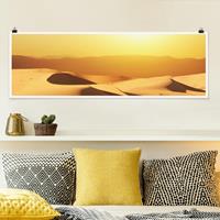 Klebefieber Panorama Poster Natur & Landschaft Die Wüste Saudi Arabiens