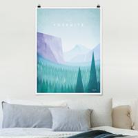 Klebefieber Poster Reiseposter - Yosemite Park