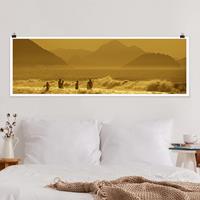 Klebefieber Panorama Poster Natur & Landschaft Goldküste