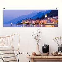 Klebefieber Panorama Poster Architektur & Skyline Bellagio am Comer See