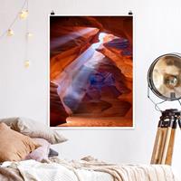 Klebefieber Poster Natur & Landschaft Lichtspiel im Antelope Canyon