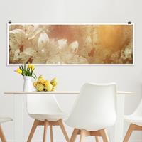 Klebefieber Panorama Poster Blumen Lilith