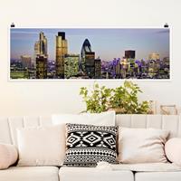 Klebefieber Panorama Poster Architektur & Skyline London City