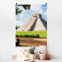 Klebefieber Poster Architektur & Skyline El Castillo Pyramide