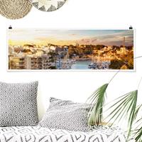 Klebefieber Panorama Poster Architektur & Skyline Sunny Porto Cristo