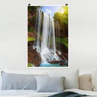 Klebefieber Poster Natur & Landschaft Waterfalls