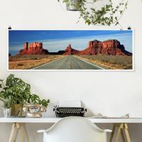 Klebefieber Panorama Poster Natur & Landschaft Colorado-Plateau