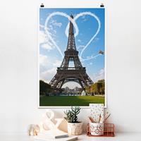 Klebefieber Poster Architektur & Skyline Paris - City of Love
