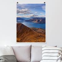 Klebefieber Poster Natur & Landschaft Roys Peak in Neuseeland