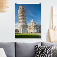 Klebefieber Poster Architektur & Skyline Der schiefe Turm von Pisa