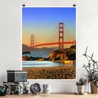 Klebefieber Poster Architektur & Skyline Baker Beach