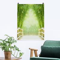 Klebefieber Poster Wald Bamboo Way