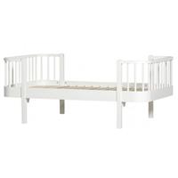 oliverfurniture Oliver Furniture Kinderbett Wood 90 x 160 cm Weiß