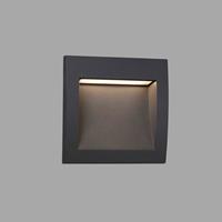 farobarcelona LED Wand-Einbauleuchte SEDNA-3 IP65 Dunkelgrau - FARO BARCELONA