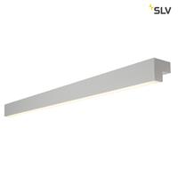 slv L-Line 120 LED Wand- & Deckenleuchte IP44 Silber - 