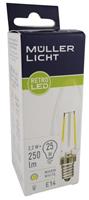 muller-licht LED-Lampe MÜLLER-LICHT, E14, EEK: A++, 2,5 W, 250 lm, 2700 K, Mini-Globe