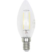 LightMe LM85264 LED-lamp Energielabel F (A - G) E14 Kaars 5 W = 40 W Warmwit (Ø x l) 35 mm x 97 mm Dimbaar, Filament / Retro-LED 1 stuk(s)