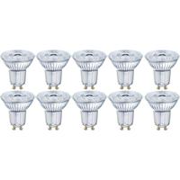 OSRAM LED-lamp Energielabel A+ (A++ - E) GU10 Reflector 4.3 W = 50 W Warmwit (Ø x l) 51 mm x 55 mm 10 stuk(s)