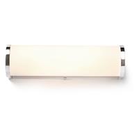 Faro Danubio - wandverlichting - 28,5 x 8 x 9 cm - 9W LED incl. - IP44 - glanzend chroom