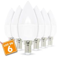eclairagedesign Set von 6 LED-Lampen E14 5.5W Eq 40W Warmweiß - ECLAIRAGE DESIGN
