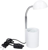 Grundig bureaulamp - 13 LED - 200Lm - met pennenbakje - wit