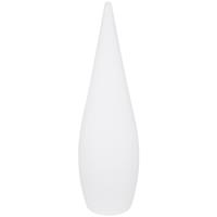 globo Stehleuchte, Tropfen-Design, opal weiß, Höhe 120 cm, VASCON - 