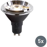 luedd 5er-Set GU10 LED-Lampe AR70 6W 380 lm 3000K - 