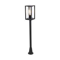 QAZQA staande Buitenlamp charlois - Zwart - Design - L 14cm