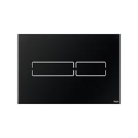 Tece TeceLux Mini bedieningsplaat elektronische spoeler Touchbediening glas zwart 220 x 150 x 8 mm 9.240.961