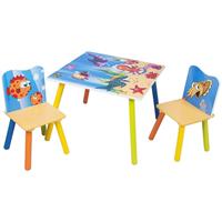 woltu Kindersitzgruppe Kindertisch mit 2 Stühle