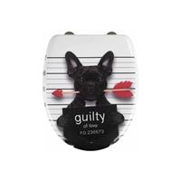 Home24 Premium wc-bril Guilty Dog, WENKO