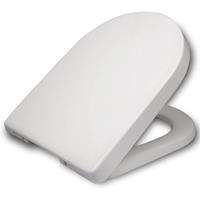 woltu WC-Sitz Kunststoff Weiß mit Absenkautomatik WS2543