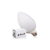 greenice Pack 5 Die Glühbirne LED E14 Kerze 2835SMD 5W 410Lm 30.000H | Warmes weiß (HO-C37-E14-5W-RC-CW-PK5-AP) - 