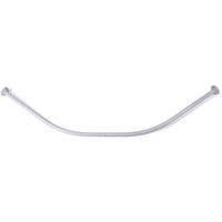 msv WHITE CURVED SHOWER BAR 80X80cm - 