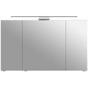 lomadox Spiegelschrank SOLINGEN-66 in Sanremo Eiche Terra quer Nb. - B/H/T: 120/70/17cm - 