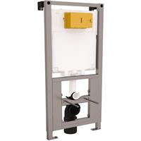 sanitop-wingenroth Vorwandelement für Wand-WC, Sitzhöhe verstellbar von 400 - 500 mm - 