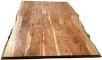 SIT Akazien-Massivholz Tischplatte, 220x100x5,6cm hellbraun Gr. 220 x 100