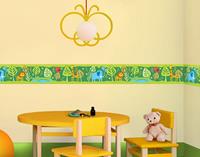 Klebefieber Wandtattoo Kinderzimmer No.BP3 Zootiere