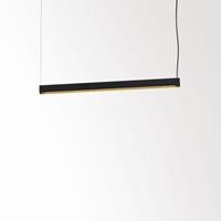 deltalight Delta Light En-Suite P14 DOWN-UP DALI/DSI DIM DL 265117324BMMAT Schwarz / Mattiert gold