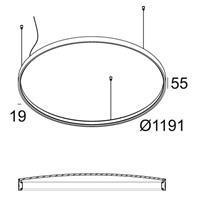 deltalight Delta Light Superloop PLUS HC SBL 120 DL 205639300W Weiß