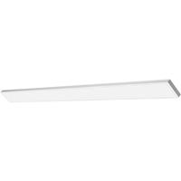 LEDVANCE PLANON FRAMELESS THIN LED Aufbaupaneel Warmweiß 120 cm Aluminium Weiß