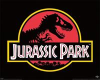 Pyramid Jurassic Park Classic Logo Poster 50x40cm