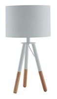 Artistiq Living Artistiq Tafellamp 'Gerard', 55cm, kleur Wit