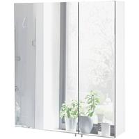 Spiegelschrank DALIAN-04 weiß glanz, BxHxT: ca. 60x70,7x16cm