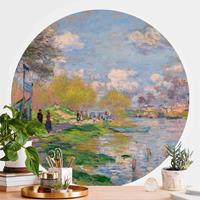 Klebefieber Runde Tapete selbstklebend Claude Monet - Seine