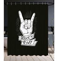 Duschvorhang »Rock ’n’ Roll« Breite 180 cm, 180 x 200 cm