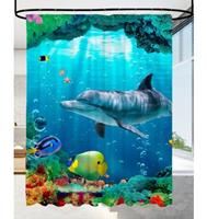 Sanilo Duschvorhang »Delphin Korallen« Breite 180 cm, 180 x 200 cm